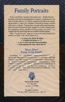Family Portraits Back Cover