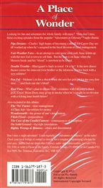 A Place of Wonder Back Cover