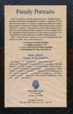 Family Portraits Back Cover
